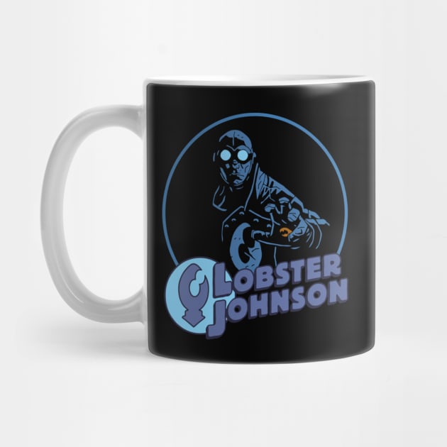 Lobster Johnson (Black Print) by Nerdology